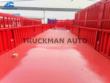 3 άξονες 50 πλευρικών τοίχων ημι ρυμουλκών τόνοι εμπορικών σημάτων Truckman για το μαζικό φορτίο μεταφορών