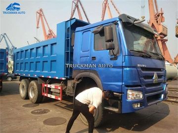 371hp χρησιμοποιημένη ικανότητα Oading φορτηγών απορρίψεων Howo 25-30 τόνοι με το νέο κιβώτιο φορτίου 20m3