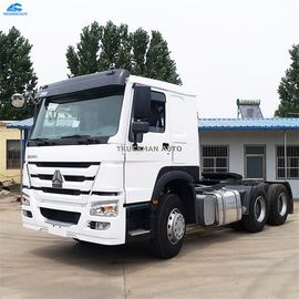 50 χρησιμοποιημένων Howo τόνοι φορτηγών απορρίψεων, χρησιμοποιημένα επίπεδης βάσης φορτηγά πρωταρχικά - κεφάλι φορτηγών μετακινούμενων