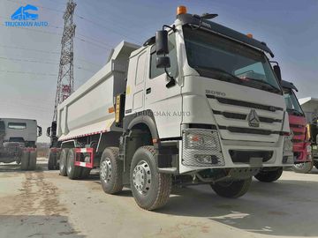 Προσαρμοσμένο φορτηγό απορρίψεων 12 ροδών, Tipper 8x4 φορτηγό με 50 τόνους που φορτώνει την ικανότητα