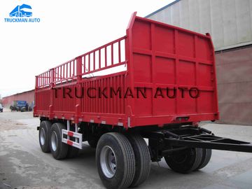 πλήρης ικανότητα φόρτωσης φορτηγών ρυμουλκών εμπορευματοκιβωτίων 20ft 35 τόνοι με 3 άξονες