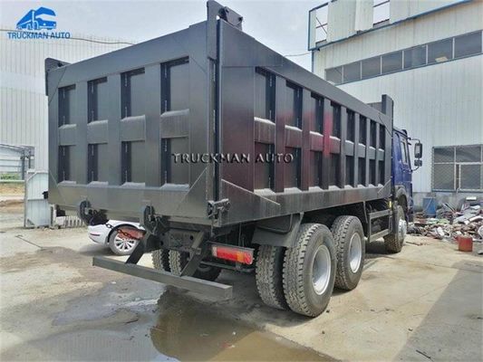 χρησιμοποιημένο Howo φορτηγό απορρίψεων 6x4 371hp Sinotruck που γίνεται στο έτος 2016