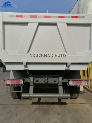 Βαρέων καθηκόντων φορτηγό απορρίψεων καμπινών 15T 4x2 266HP HW70