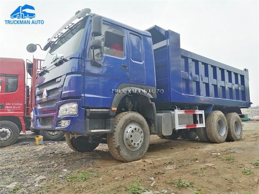 2014 χρησιμοποιημένο έτος φορτηγό απορρίψεων HOWO με 30 τόνους που φορτώνει την ικανότητα