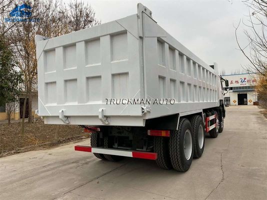 Χρησιμοποιημένη SINO ρόδα HOWO 8x4 12 40 Tipper κατασκευής τόνου φορτηγά