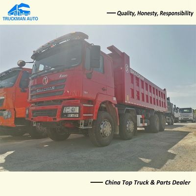 12 ρόδα SHACMAN 50 8x4 τόνοι φορτηγών απορρίψεων για τη Γκάνα