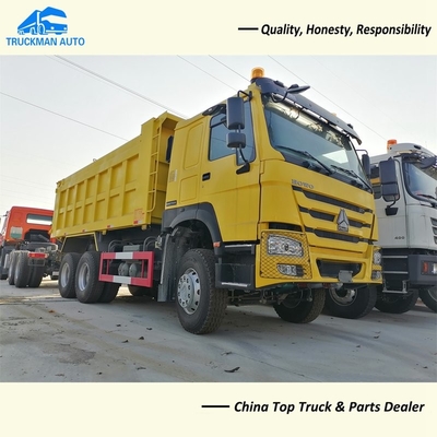 371HP 6X4 SINOTRUCK HOWO 30 τόνοι φορτηγών απορρίψεων για τη μεταφορά άμμου
