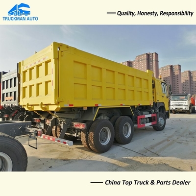 371HP 6X4 SINOTRUCK HOWO 30 τόνοι φορτηγών απορρίψεων για τη μεταφορά άμμου