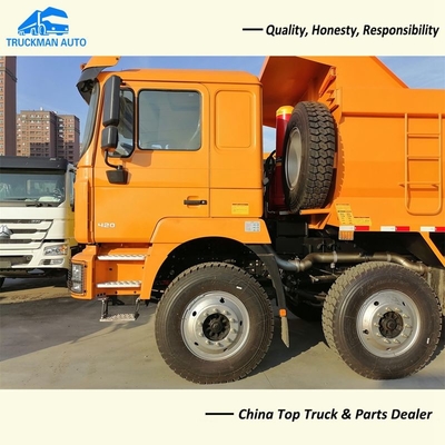 50 Tipper SHACMAN 8x4 τόνοι φορτηγών με τη μηχανή εμπορικών σημάτων 420HP Cummins