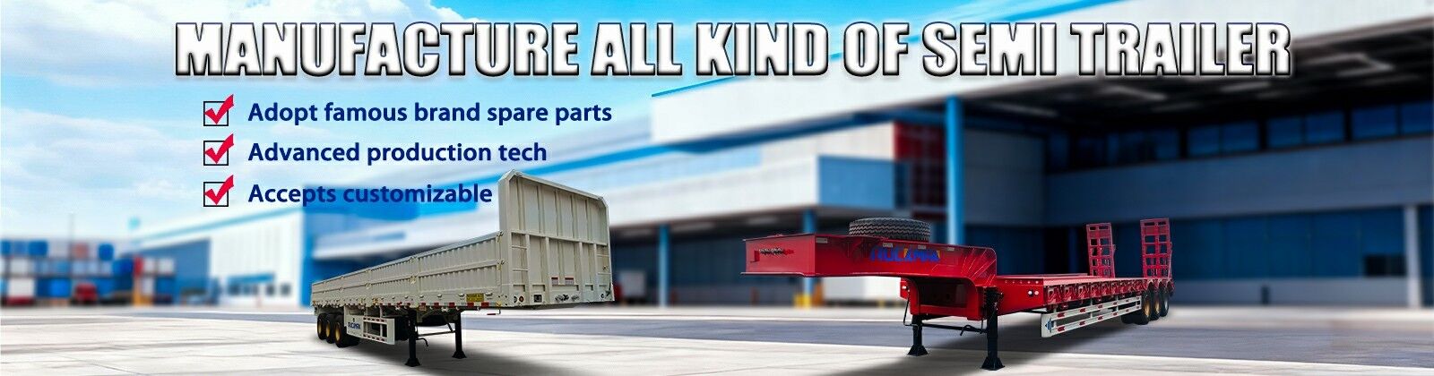 χαμηλό ημι ρυμουλκό κρεβατιών