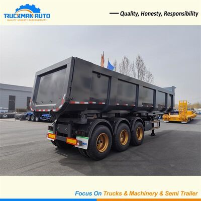 70 τόνοι 3 ημι ρυμουλκό αξόνων, ανύψωση Hyva ρυμουλκών απορρίψεων ρυμουλκών τρακτέρ