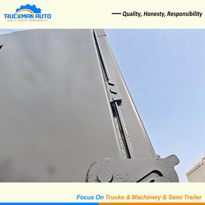 Ανθεκτικό 3 άξονες 50 τόνων U σχήμα φορτίου πτώμα απορριμμάτων ημικυριόδρομο για την Γουιάνα