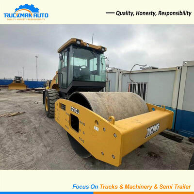 Ανθεκτικός 18 τόνων XCMG XS183J Single Drum Road Roller για τη Νιγηρία