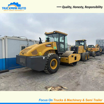 Ανθεκτικός 18 τόνων XCMG XS183J Single Drum Road Roller για τη Νιγηρία