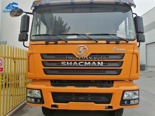 10 Tipper ροδών SHACMAN F3000 6x4 φορτηγό με κιβώτιο φορτίου 18 το κυβικό μετρητών